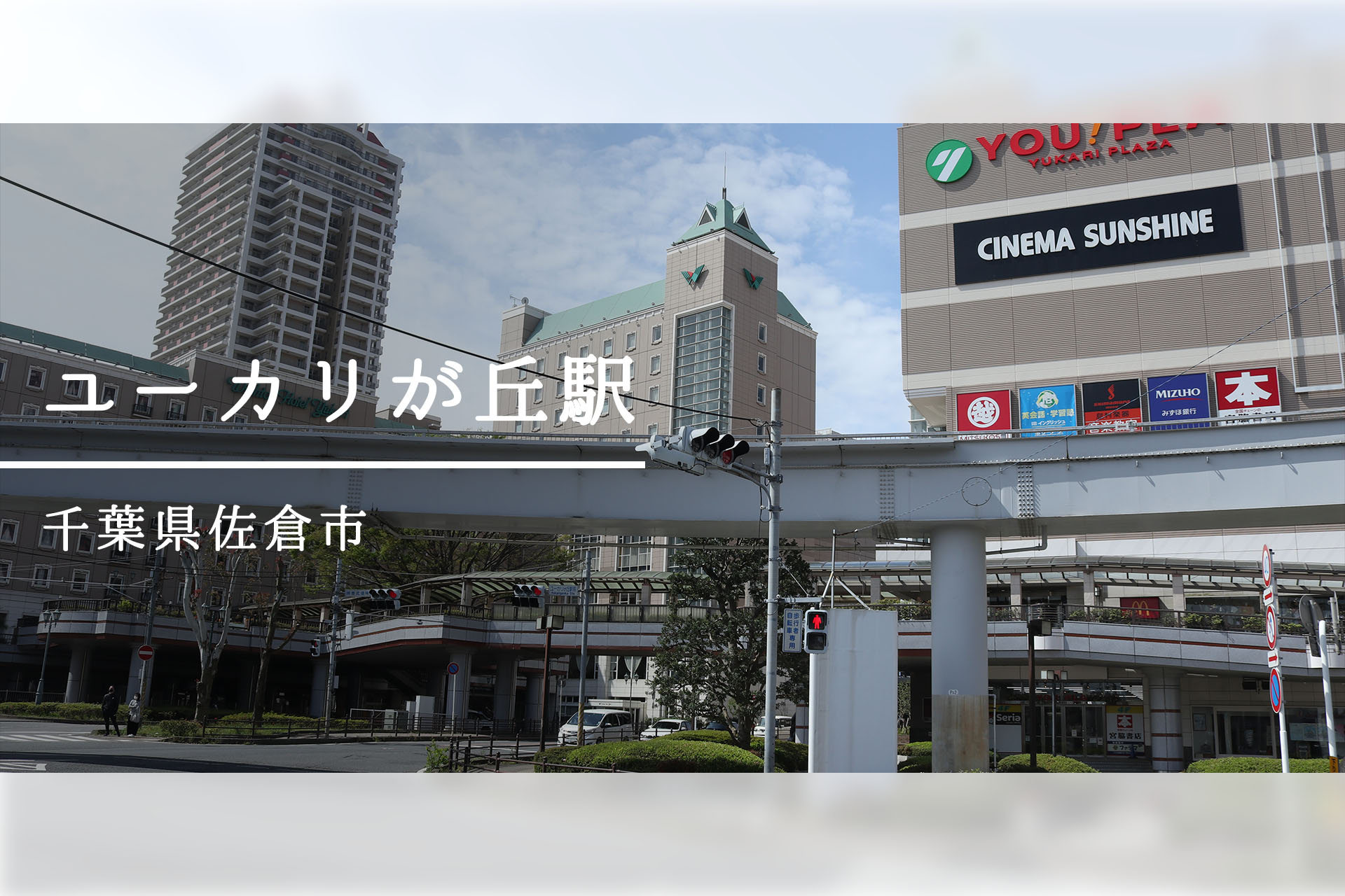 ユーカリが丘駅周辺 ―住みやすさを考慮した、千葉県郊外の大都市―