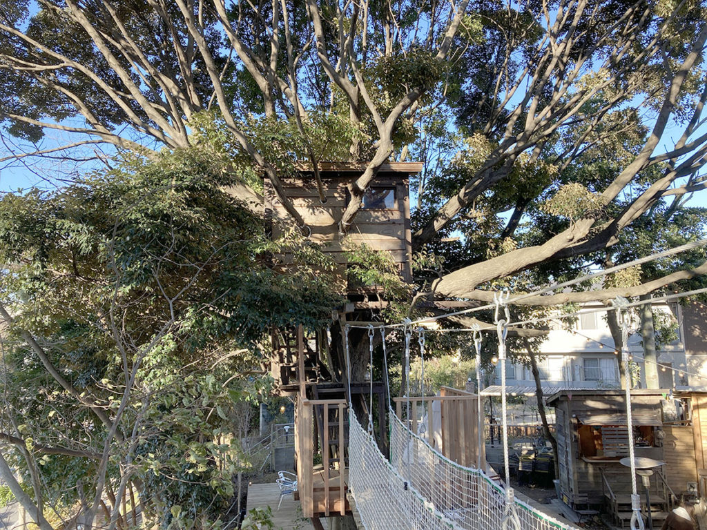 椿森コムナのツリーハウス