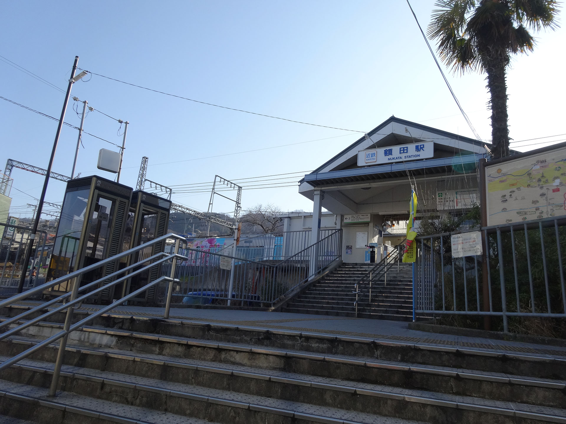 額田駅西側駅舎