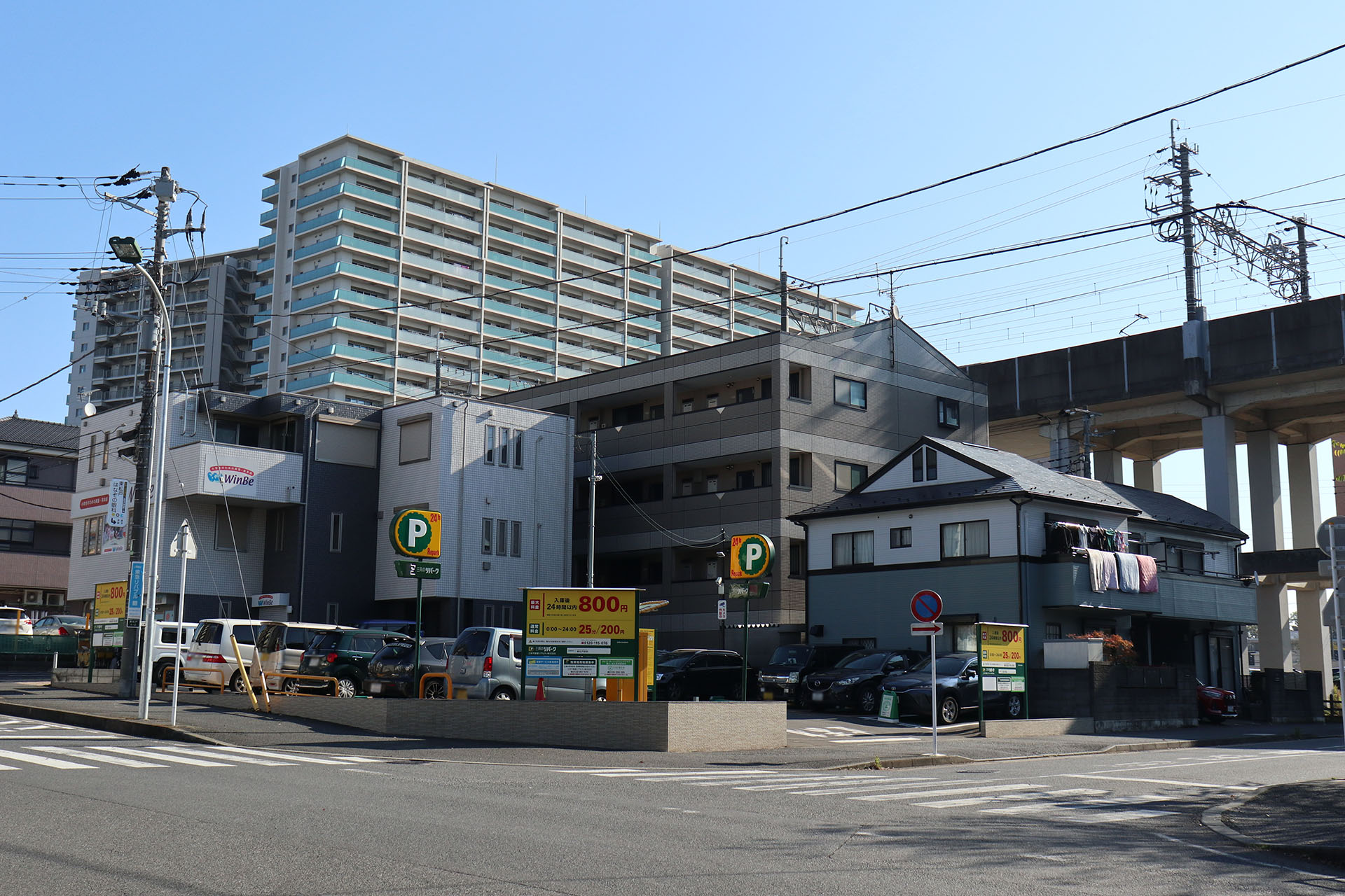 東松戸駅周辺の住宅街
